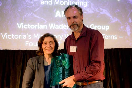 Partnerships in Research and Monitoring  - joint winner: Deakin University, Parks Victoria, The University of Melbourne - Victorian Marine Park Habitat Mapping and Monitoring