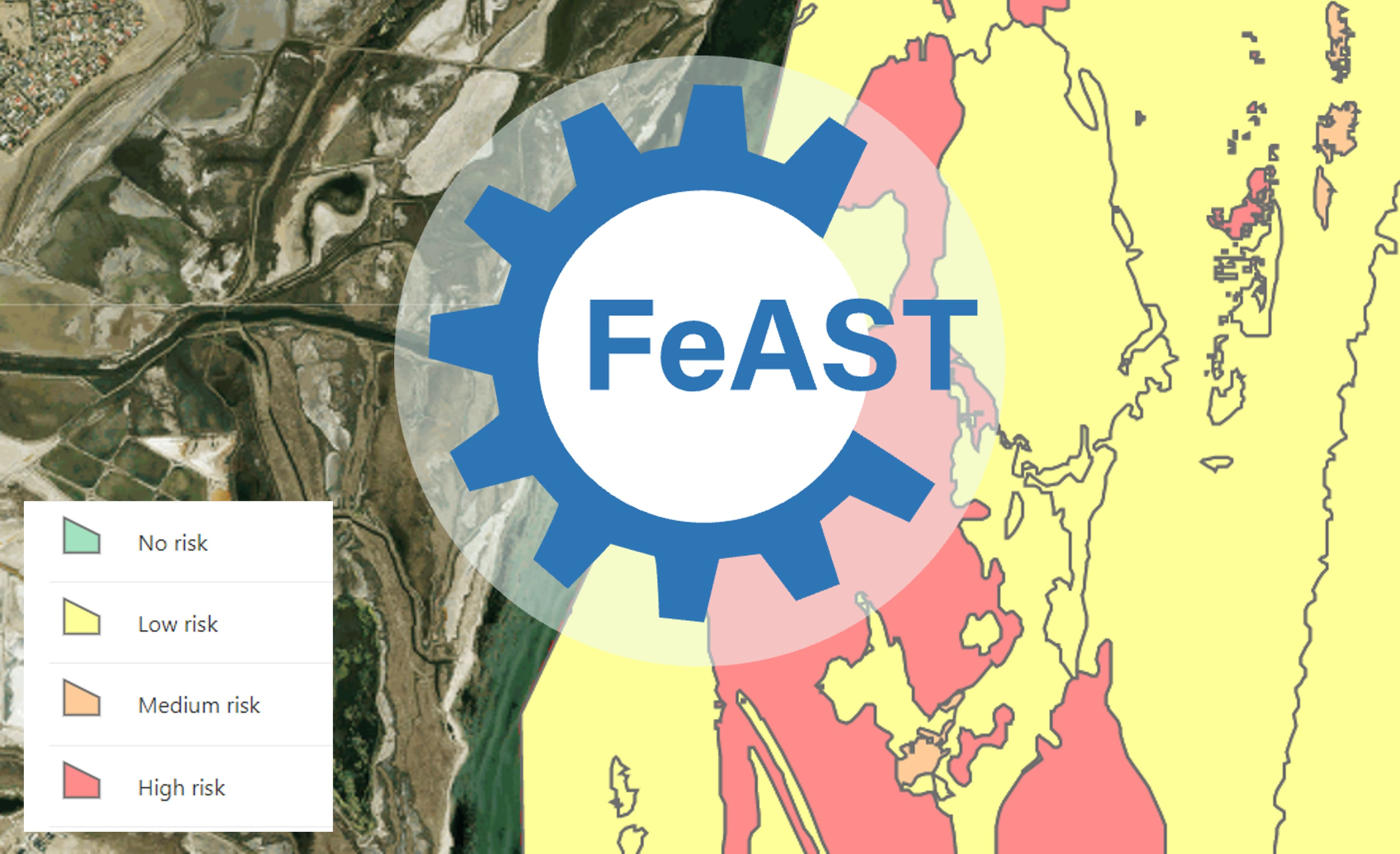 FeAST score risk results displayed on CoastKit