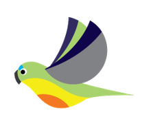 ORange bellied-parrot cartoon image