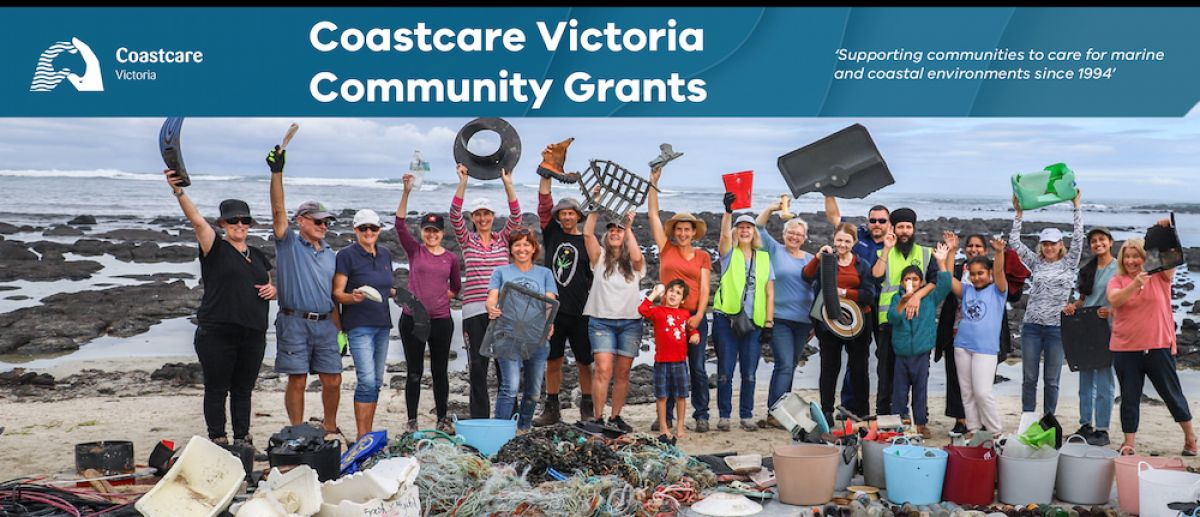 Coastcare Victoria Community Grants Program banner