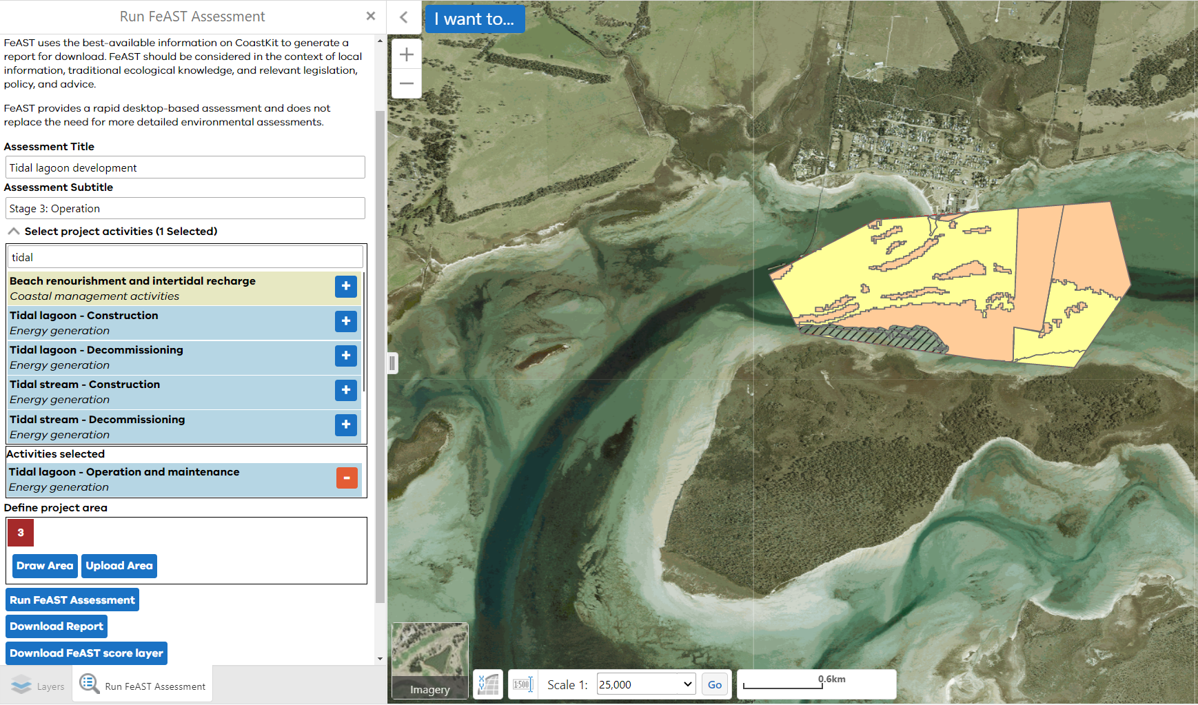 Stage 3 of the example case study.