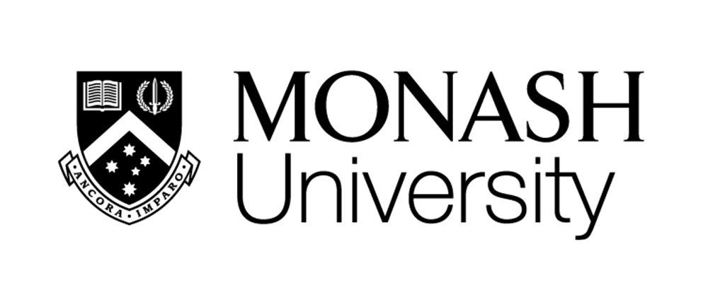 Monash University logo.